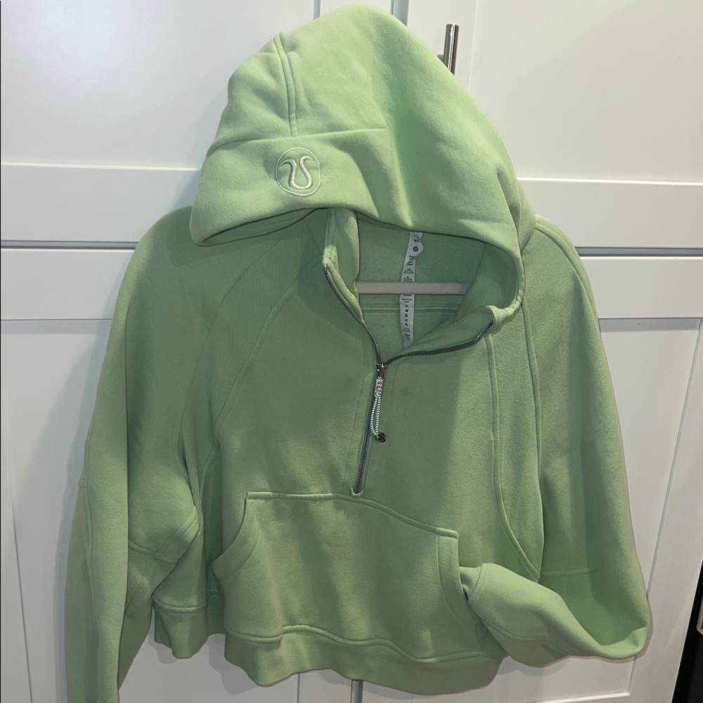 🐊 Light Green Women's Hoodie / Size L/XL